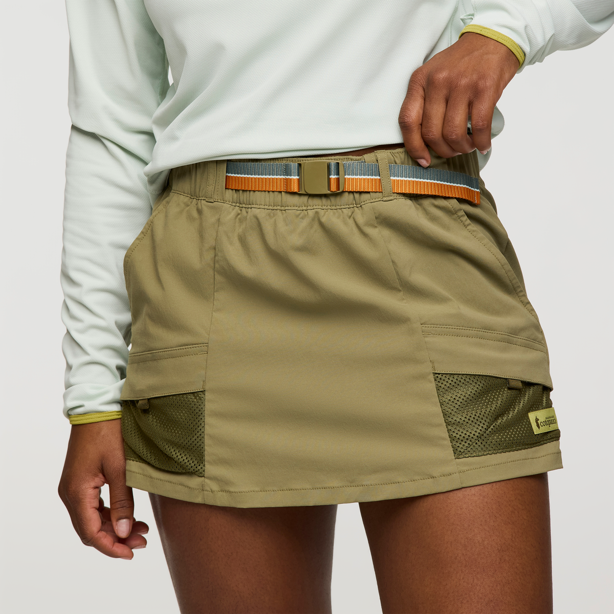 Brinco Skort - Women's, Moss, Model Nadine