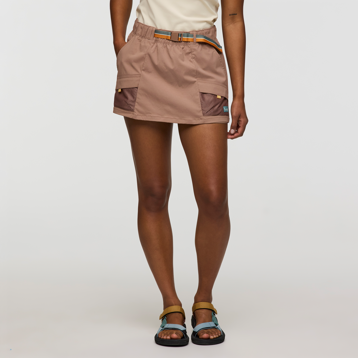 Brinco Skort - Women's, Reishi, Model Jade