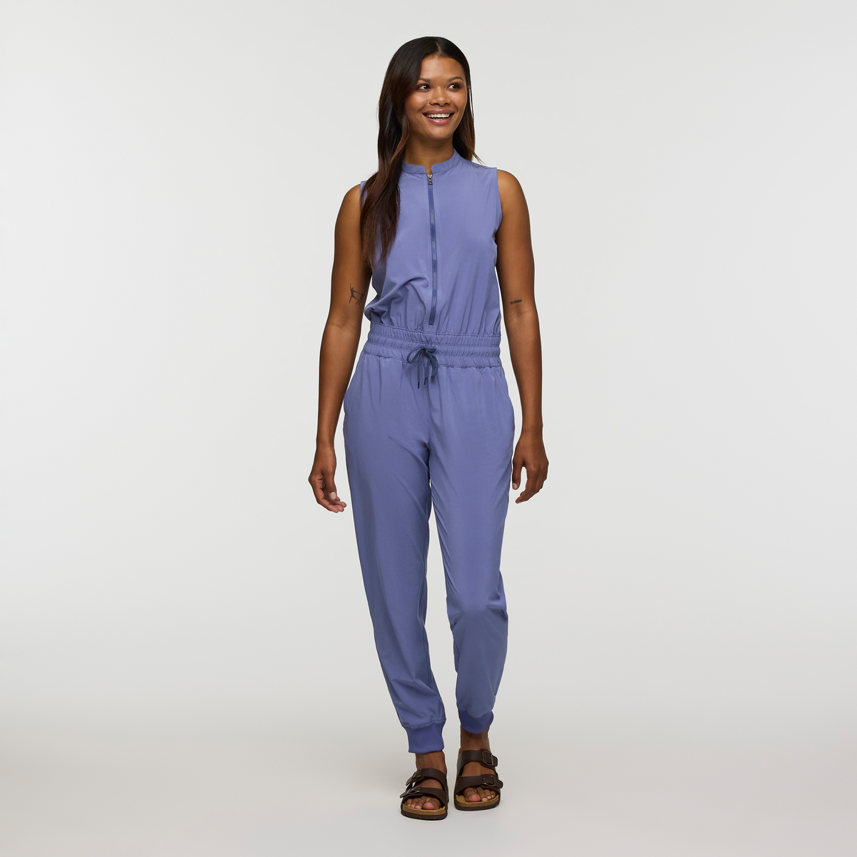 Cambio Jumpsuit - Women's, Blue Smoke, Model Jade