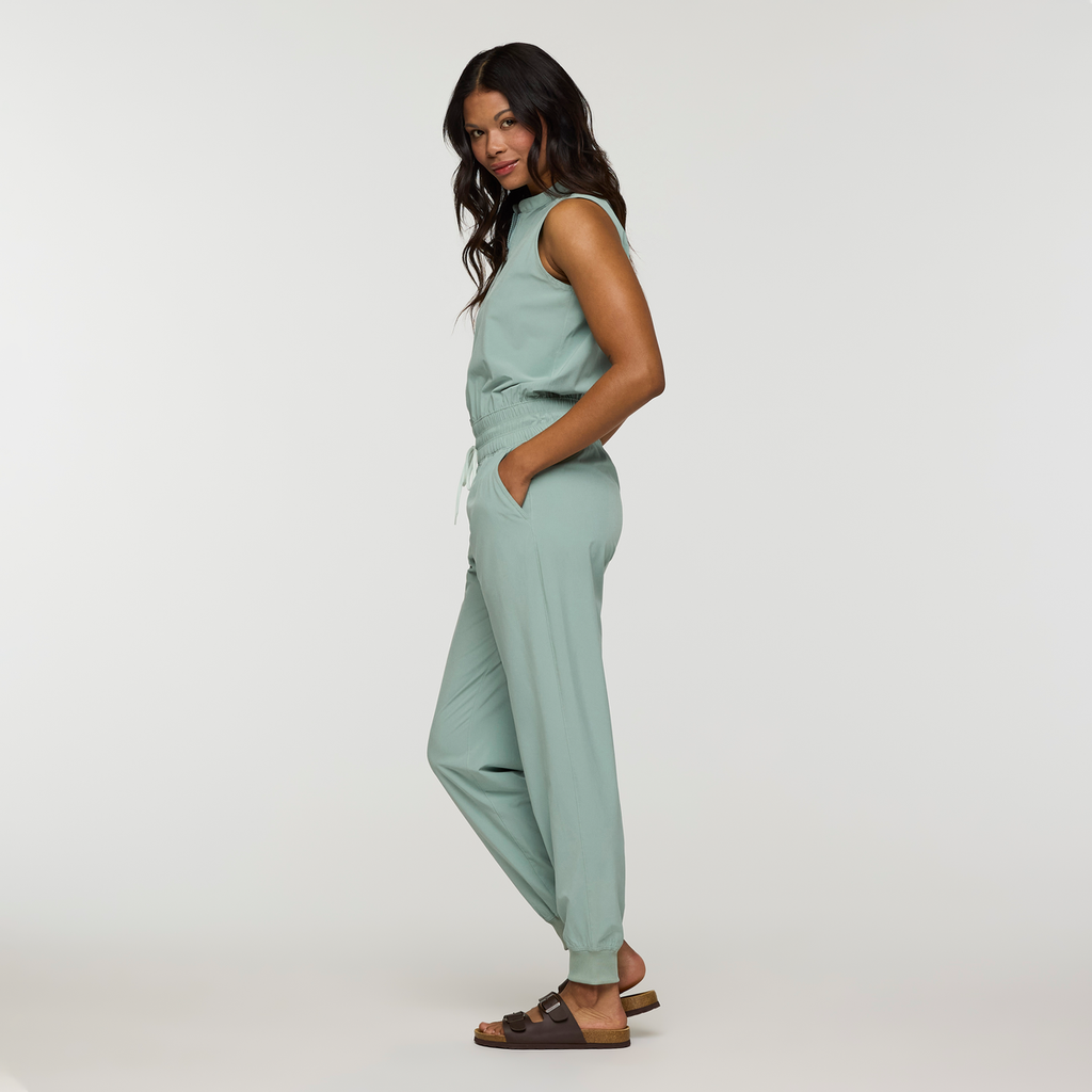 Cambio Jumpsuit - Women's, Silver Leaf, Model Jade