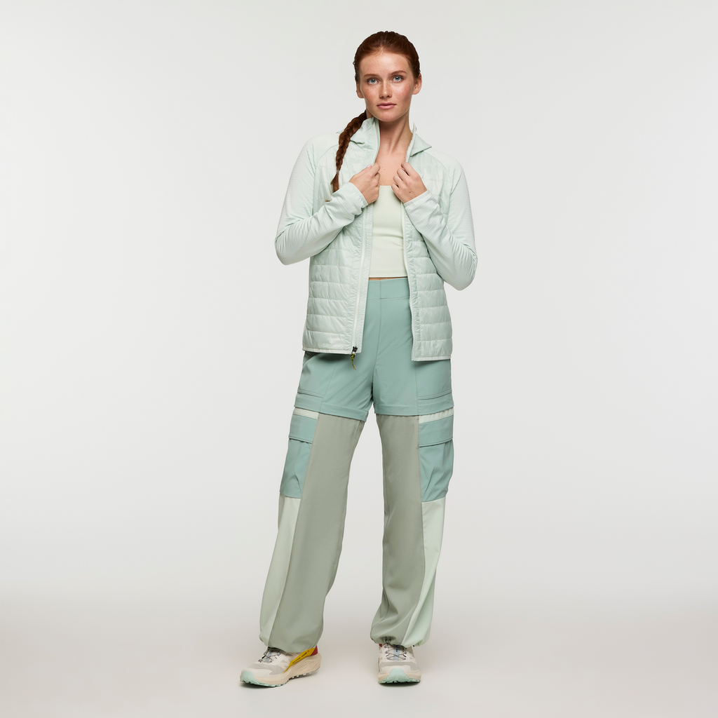 Capa Hybrid Insulated Hooded Jacket - Women's, Foam, Model Caitlyn, shoppable