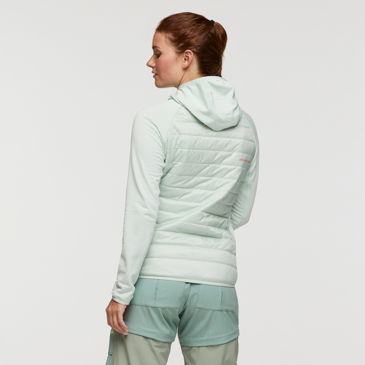 Capa Hybrid Insulated Hooded Jacket - Women's, Foam, Model Caitlyn