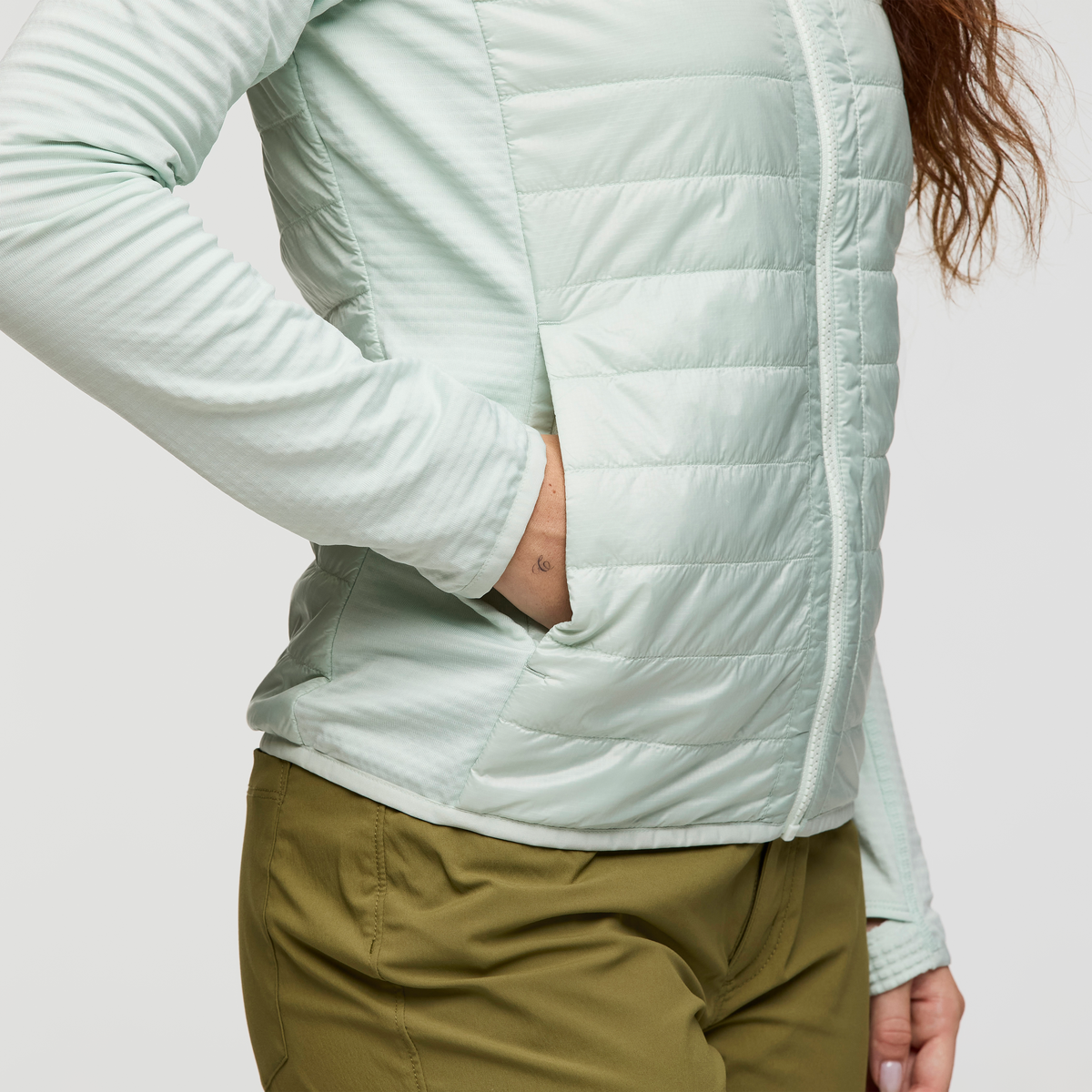 Capa Hybrid Insulated Jacket - Women's, Foam, Model Caitlyn