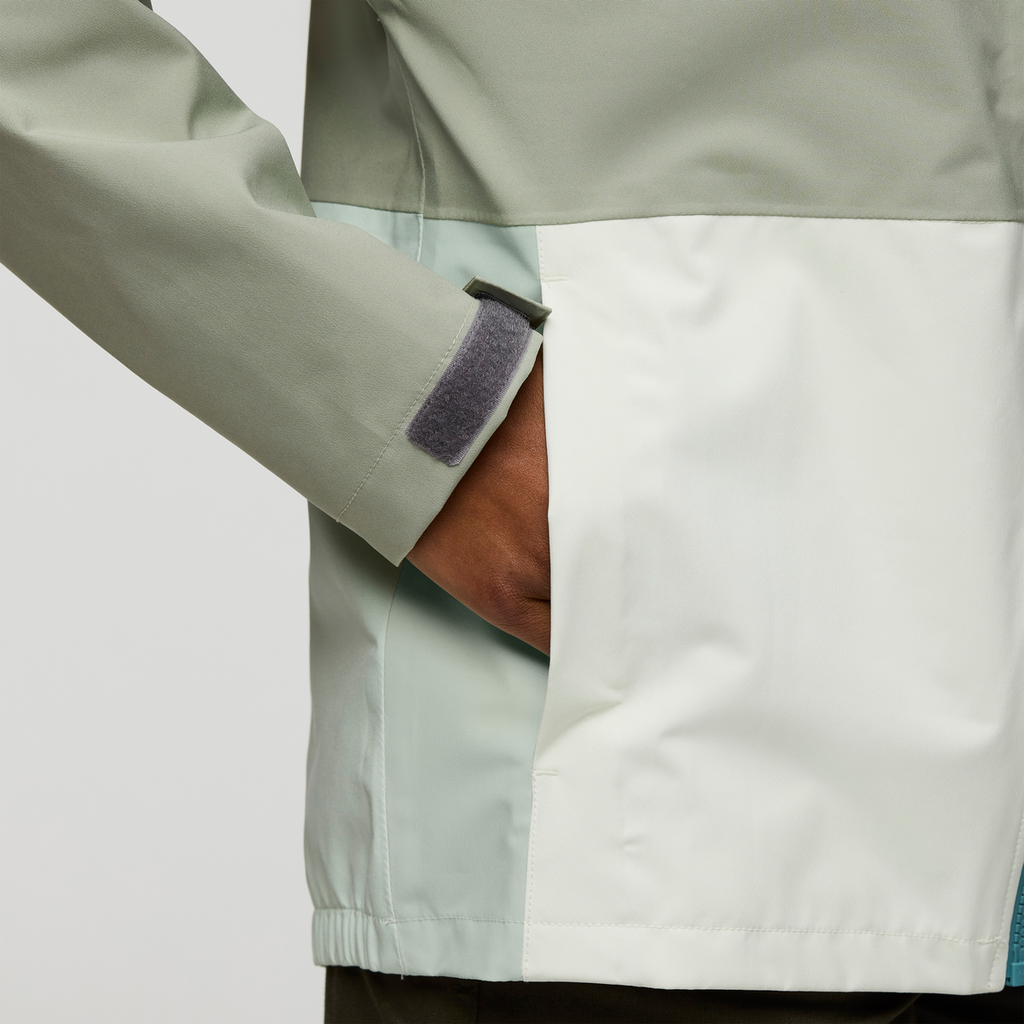 Cielo Rain Jacket - Women's, Brush/Dew, Model Jade