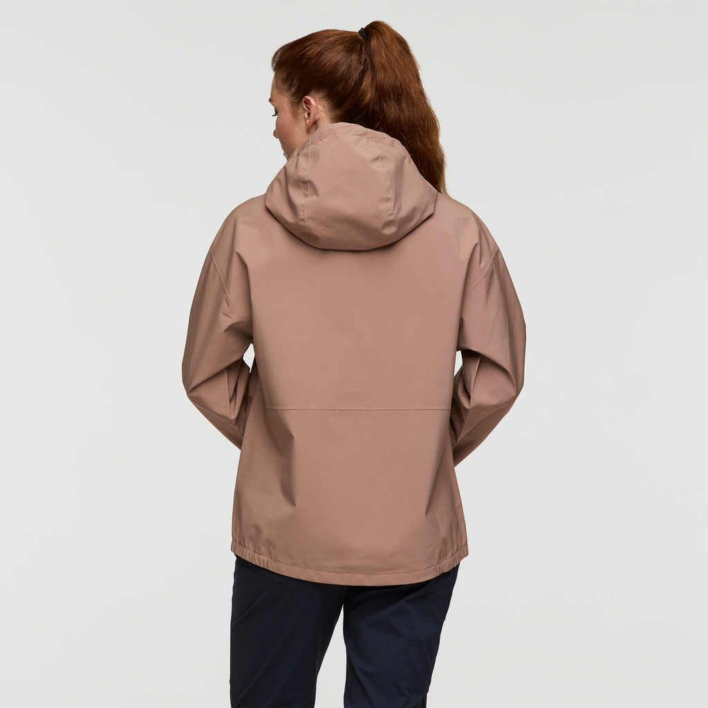 Cielo Rain Jacket - Women's, Reishi, Model Caitlyn