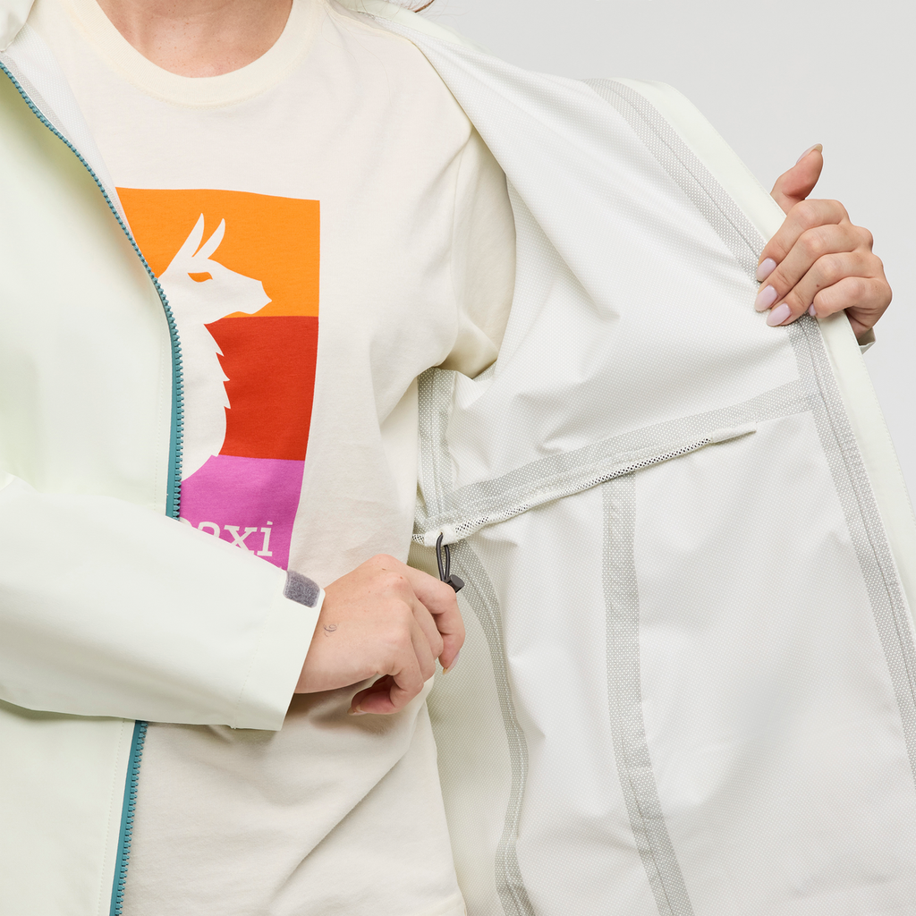 Cielo Rain Trench - Women's, Dew, Model Caitlyn