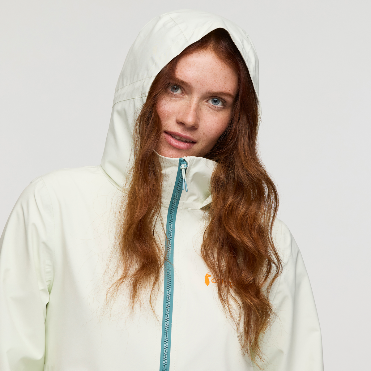 Cielo Rain Trench - Women's, Dew, Model Caitlyn