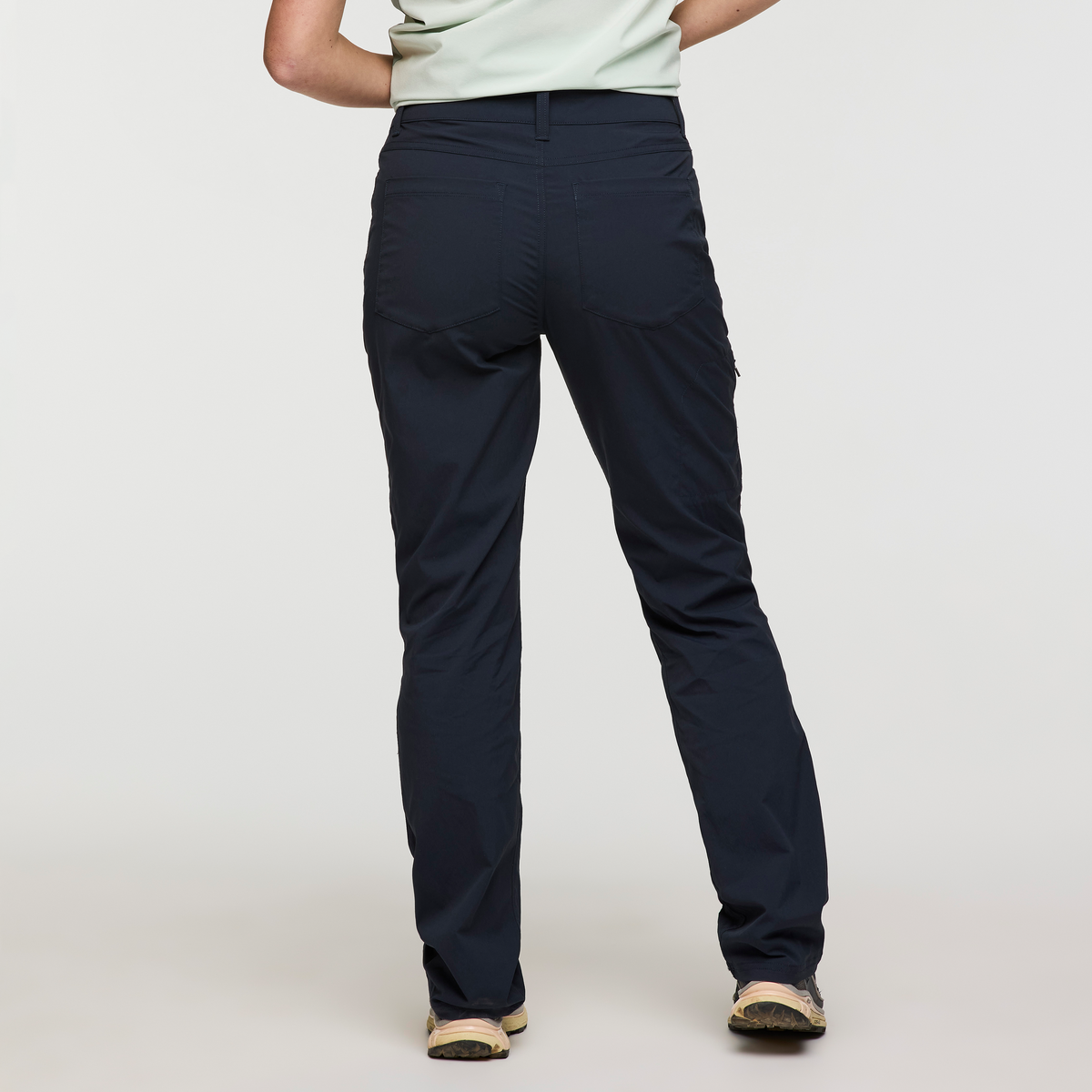Coraje Tech Pant - Women's, Carbon, Model Caitlyn