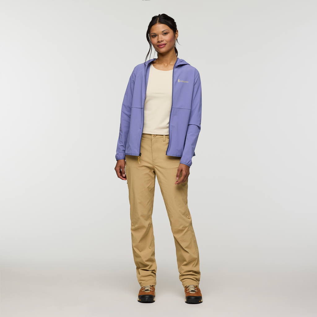 Coraje Tech Pant - Women's, Khaki, Model Jade, shoppable