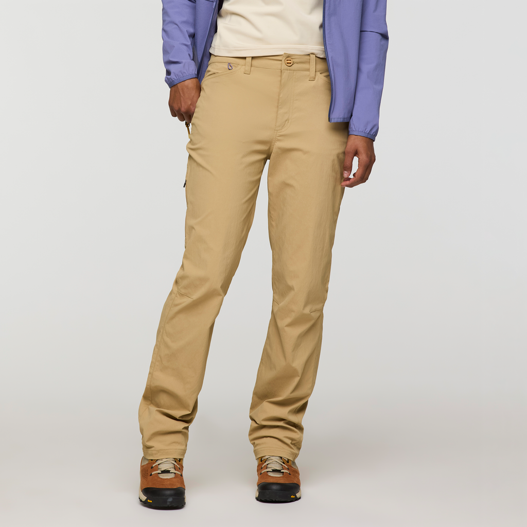 Coraje Tech Pant - Women's, Khaki, Model Jade