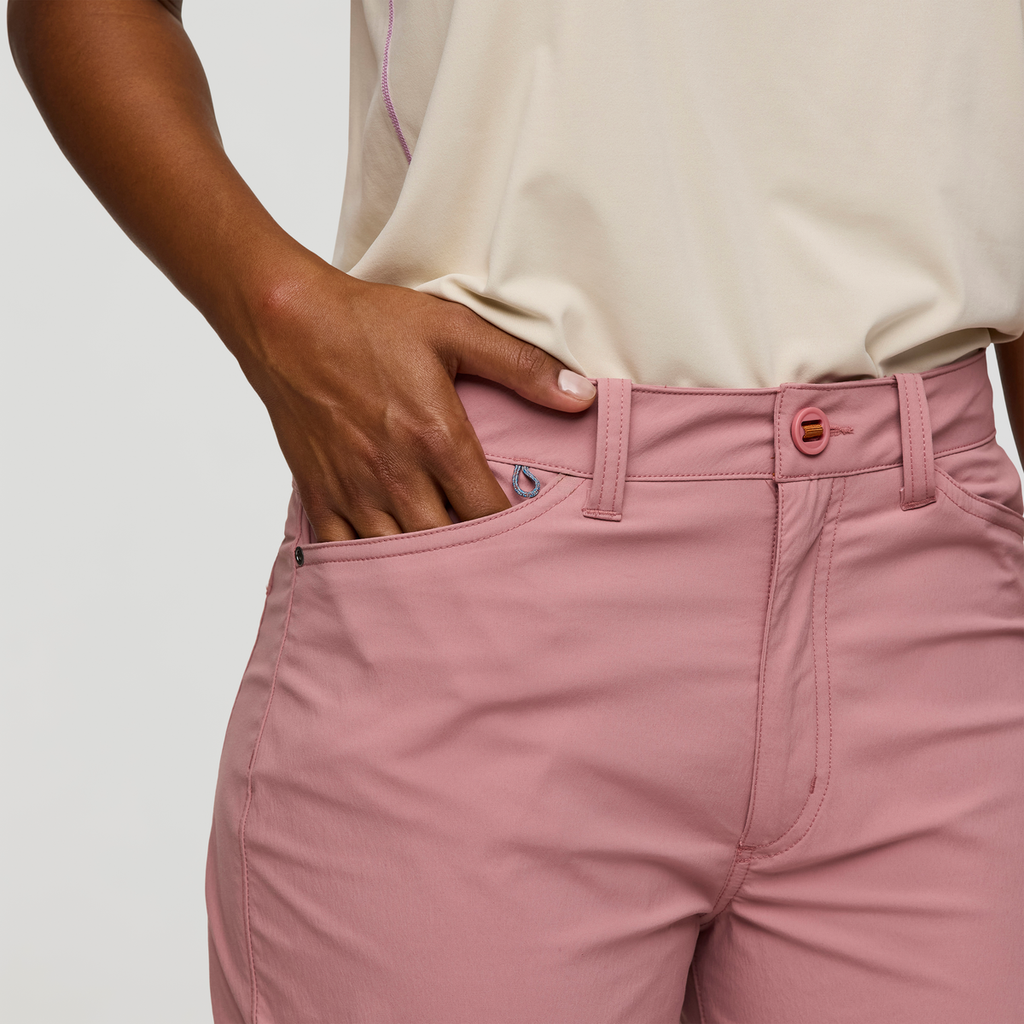 Coraje Tech Pant - Women's, Rose, Model Jade