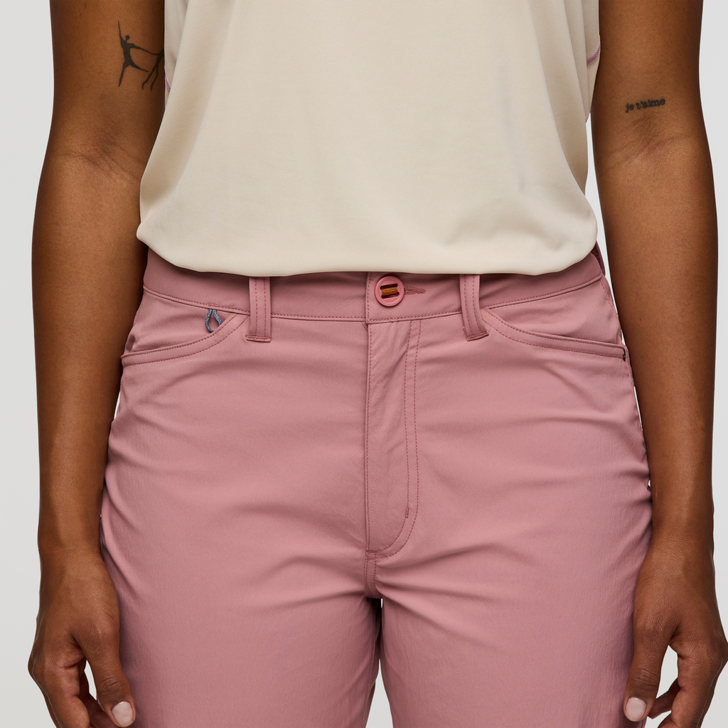 Coraje Tech Pant - Women's, Rose, Model Jade