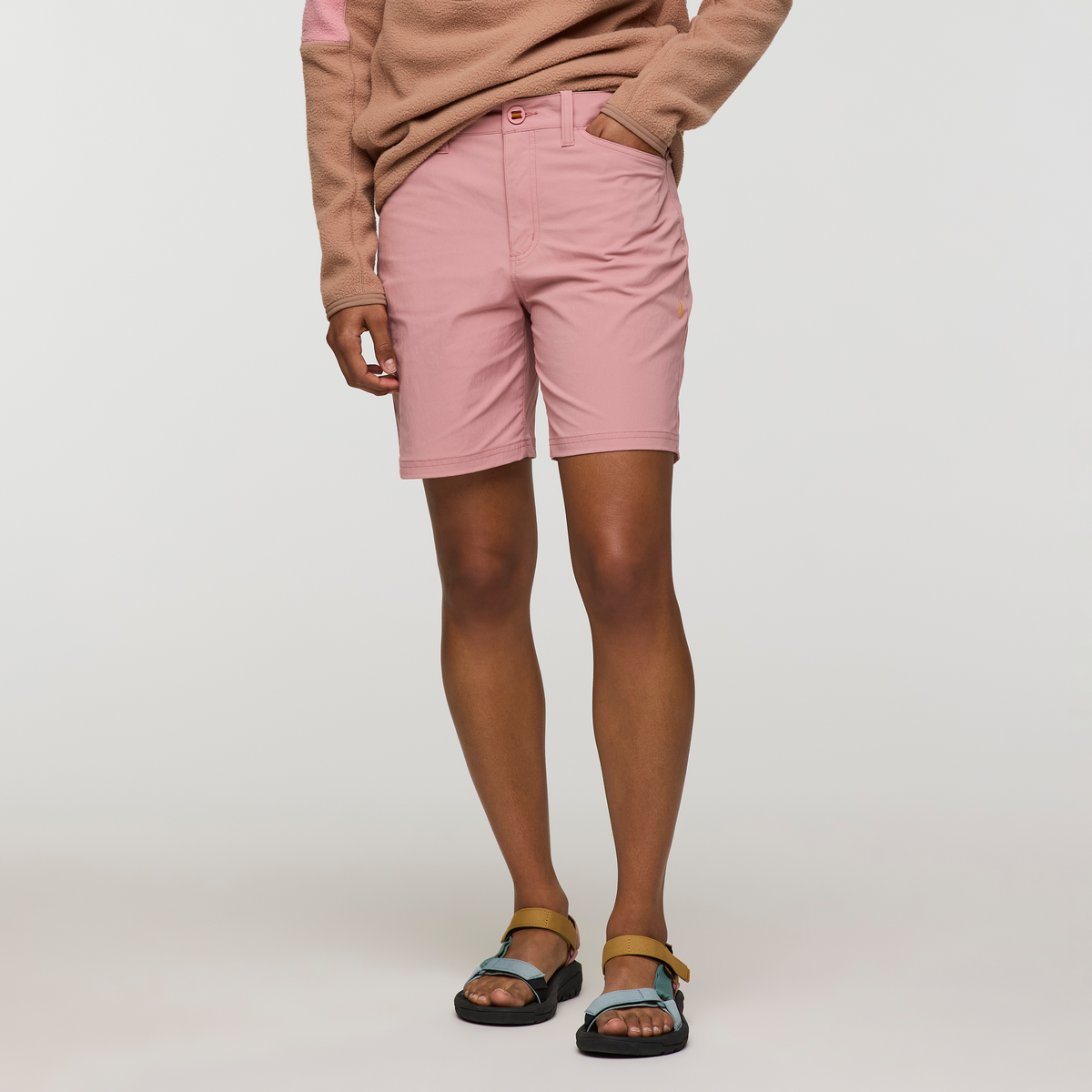 Coraje Tech Short - Women's, Rose, Model Jade