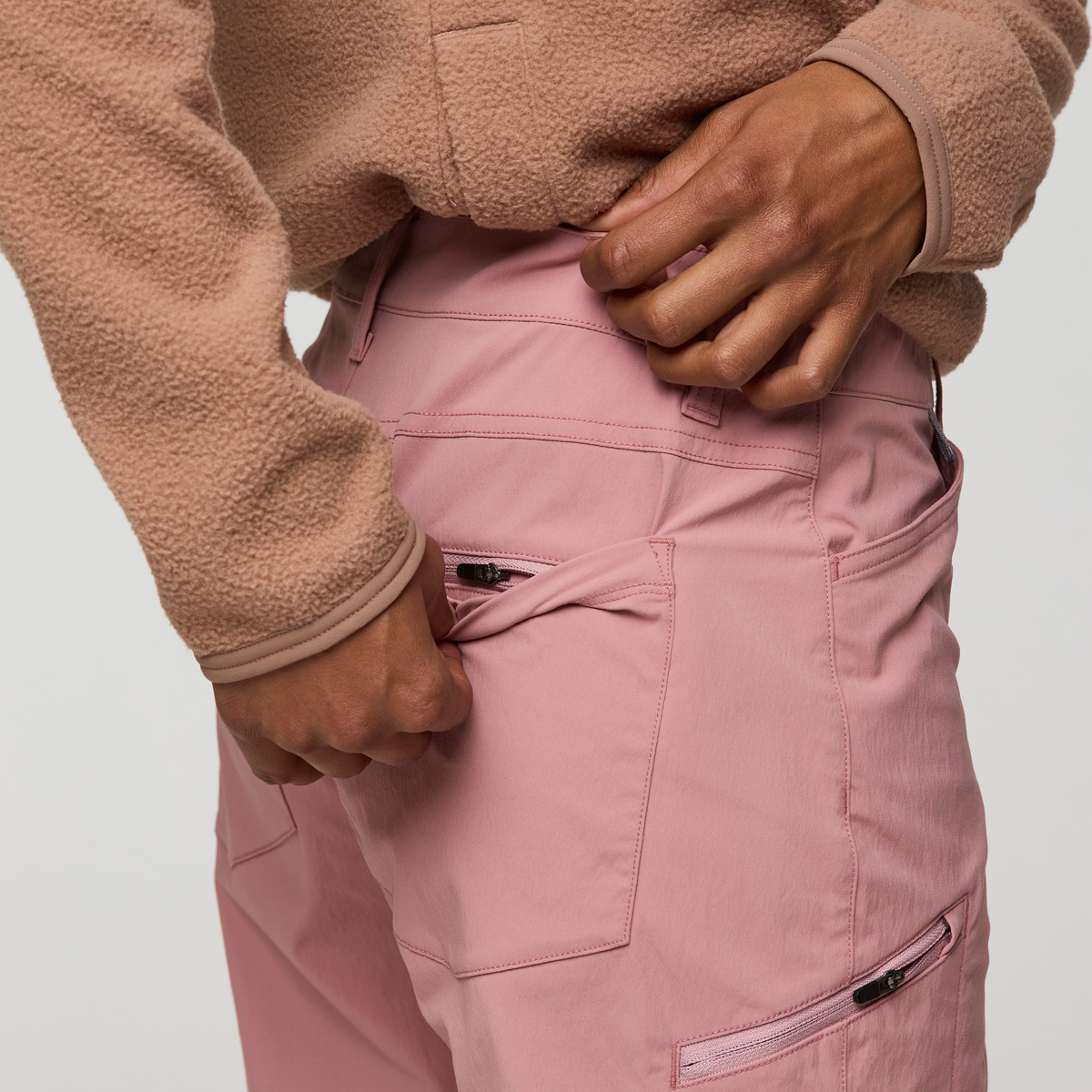 Coraje Tech Short - Women's, Rose, Model Jade