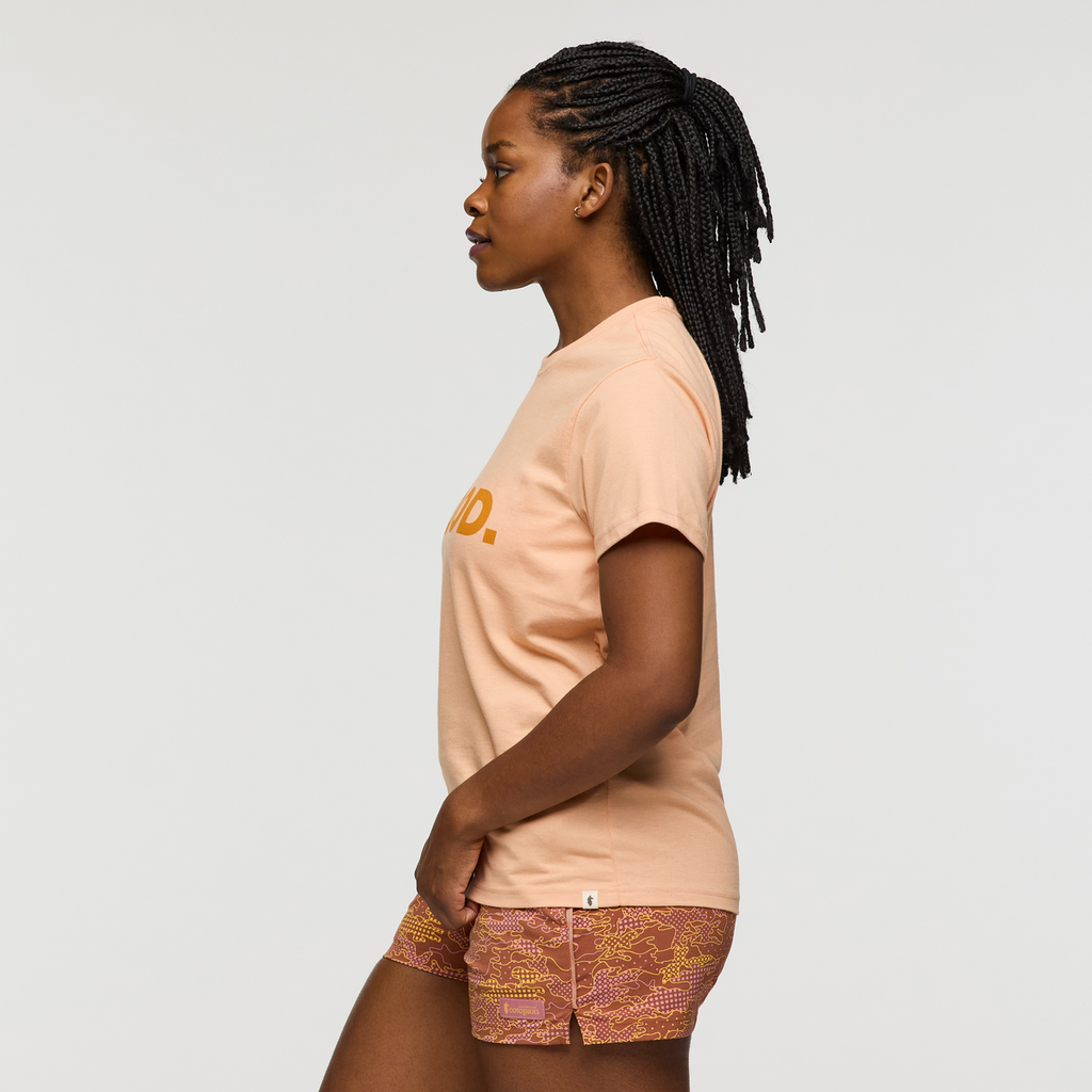 Do Good T-Shirt - Women's, Apricot, Model Nadine