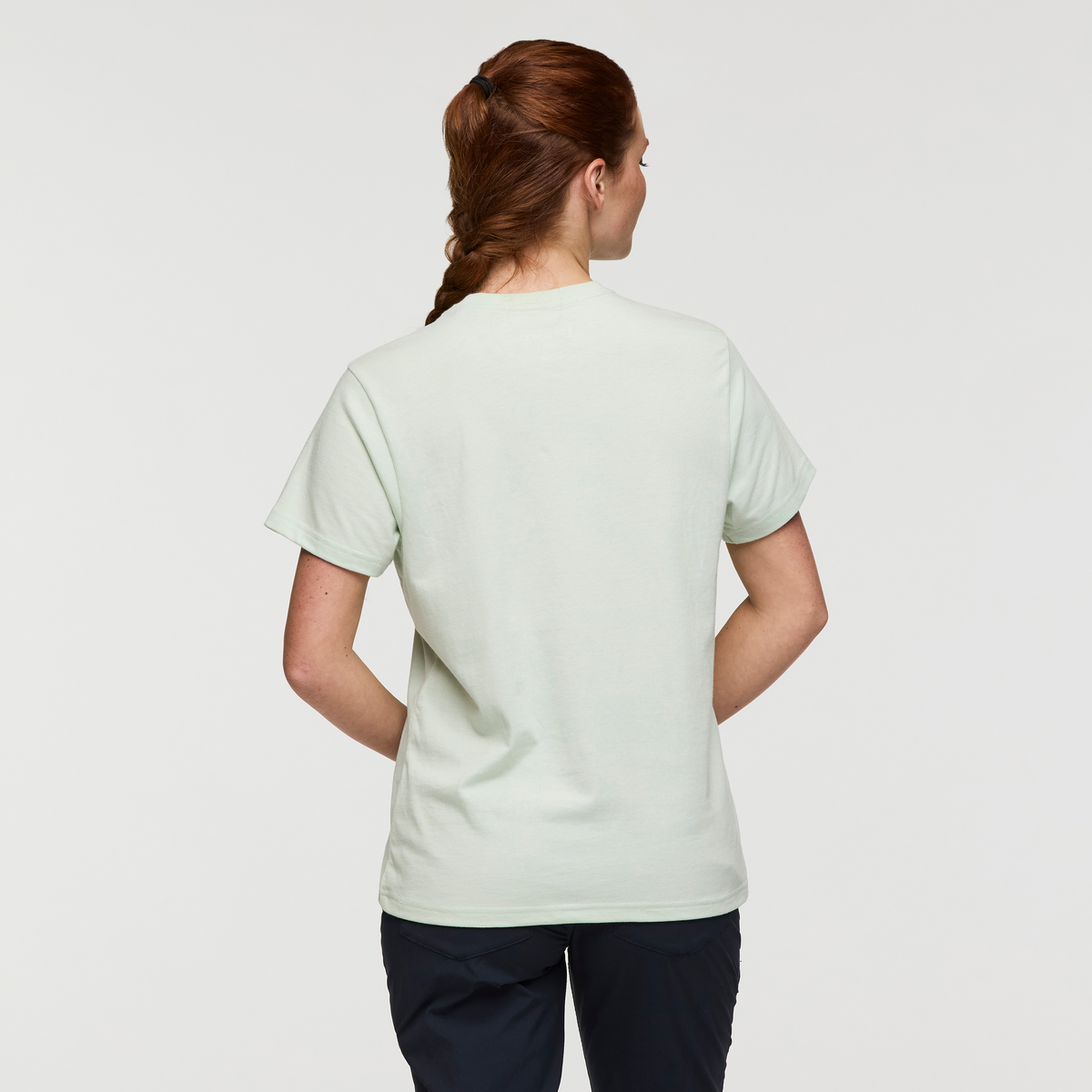 Llama Block T-Shirt - Women's, Foam, Model Caitlyn