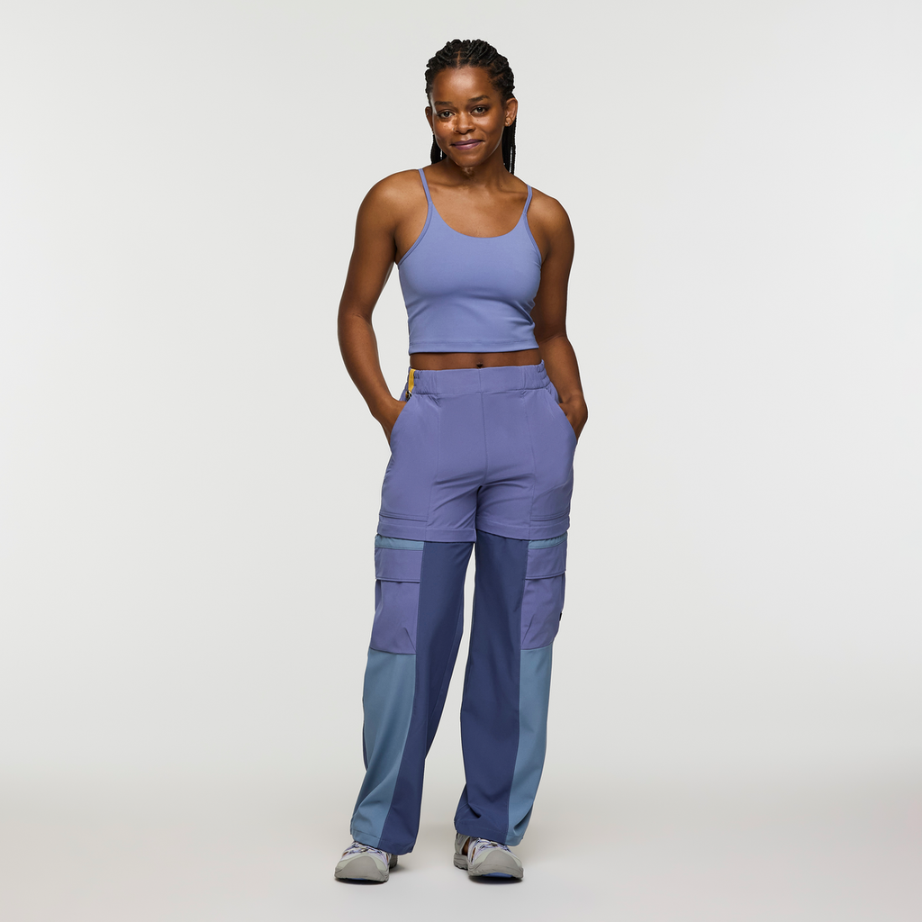 Losdos Zip-Off Pant - Women's, Blue Smoke/Dusk, Model Jade, shoppable