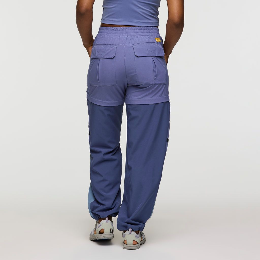 Losdos Zip-Off Pant - Women's, Blue Smoke/Dusk, Model Jade