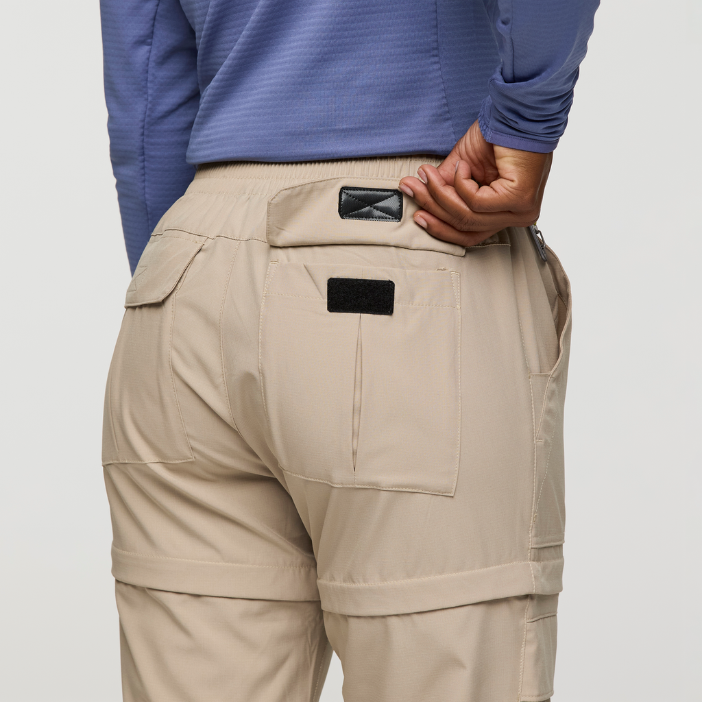 Losdos Zip-Off Pant - Women's, Oatmeal, Model Nadine