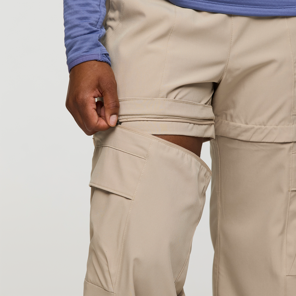 Losdos Zip-Off Pant - Women's, Oatmeal, Model Nadine