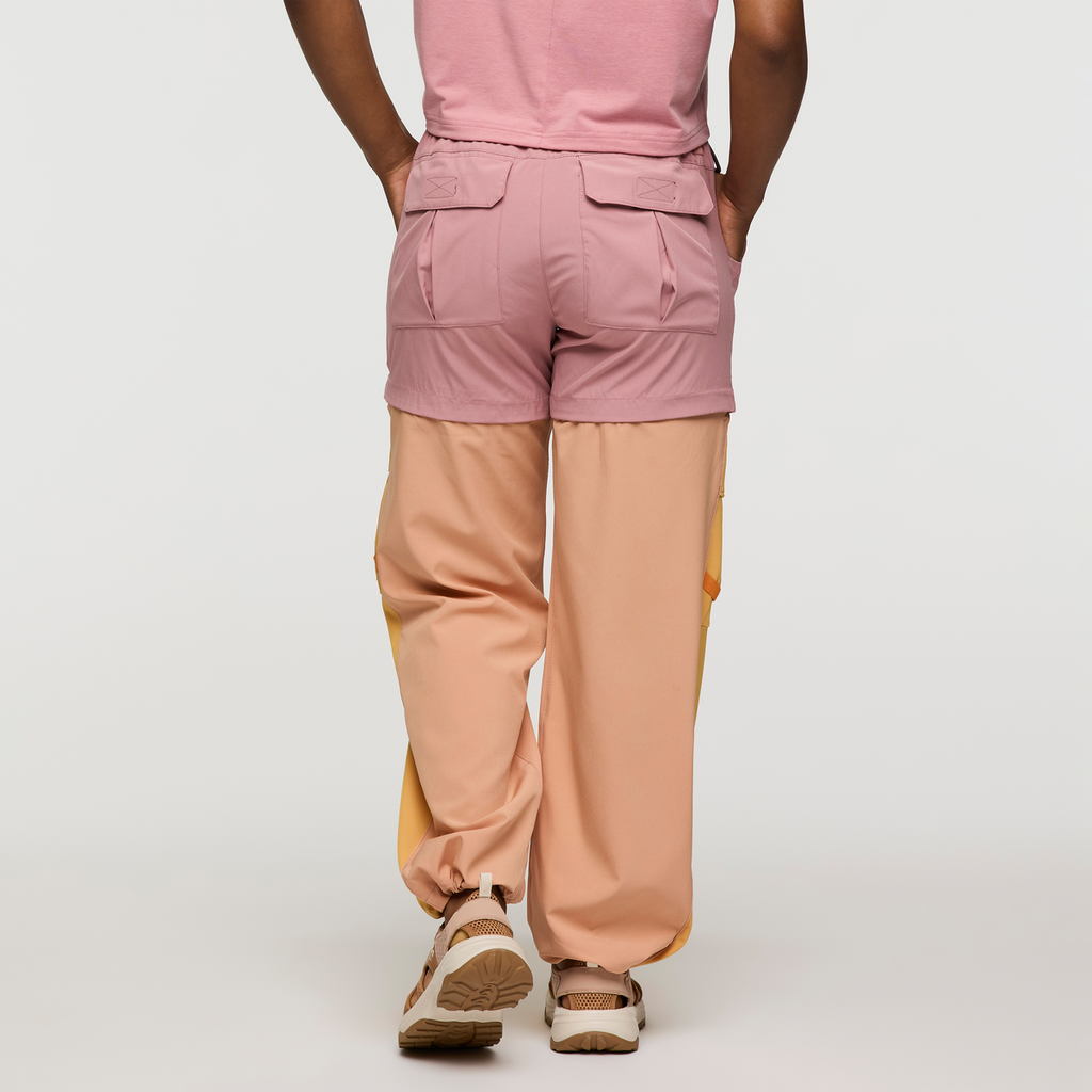 Losdos Zip-Off Pant - Women's, Rose/Apricot, Model Jade