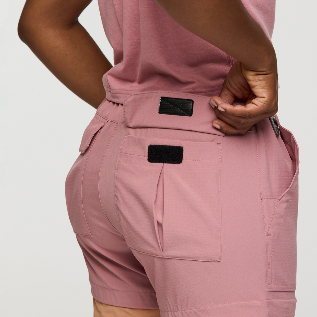 Losdos Zip-Off Pant - Women's, Rose/Apricot, Model Jade