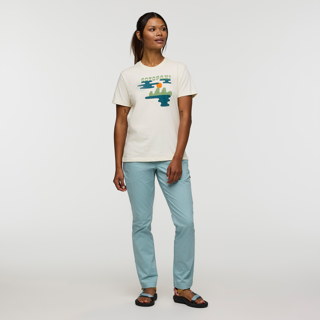 Salto Ripstop Pant - Women's, Sea Spray, Model Nadine