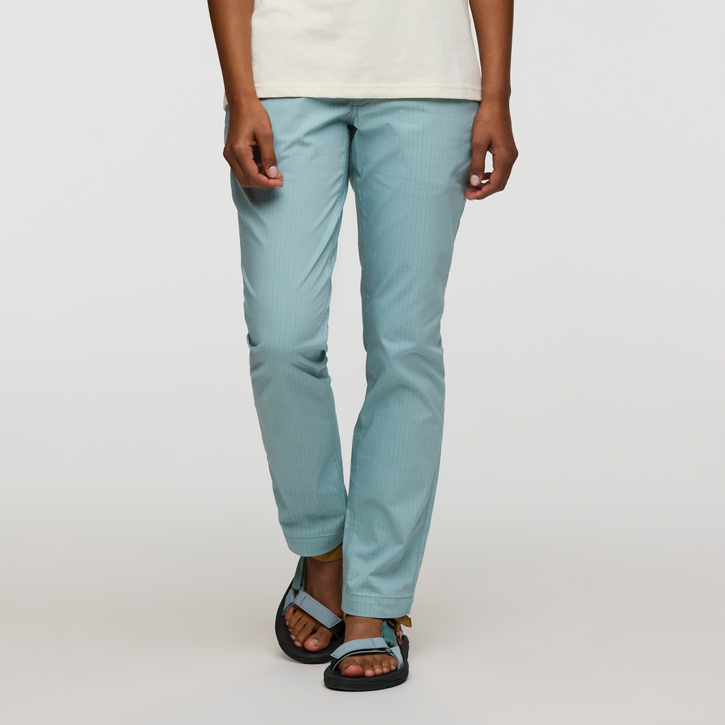 Salto Ripstop Pant - Women's, Sea Spray, Model Nadine