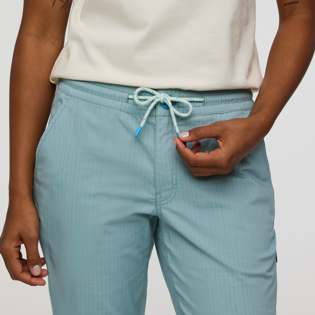 Salto Ripstop Pant - Women's, Sea Spray, Model Nadine