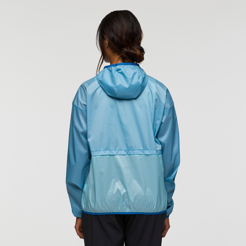 Teca Half-Zip Windbreaker - Women's, Bubble Bath, Model Jade