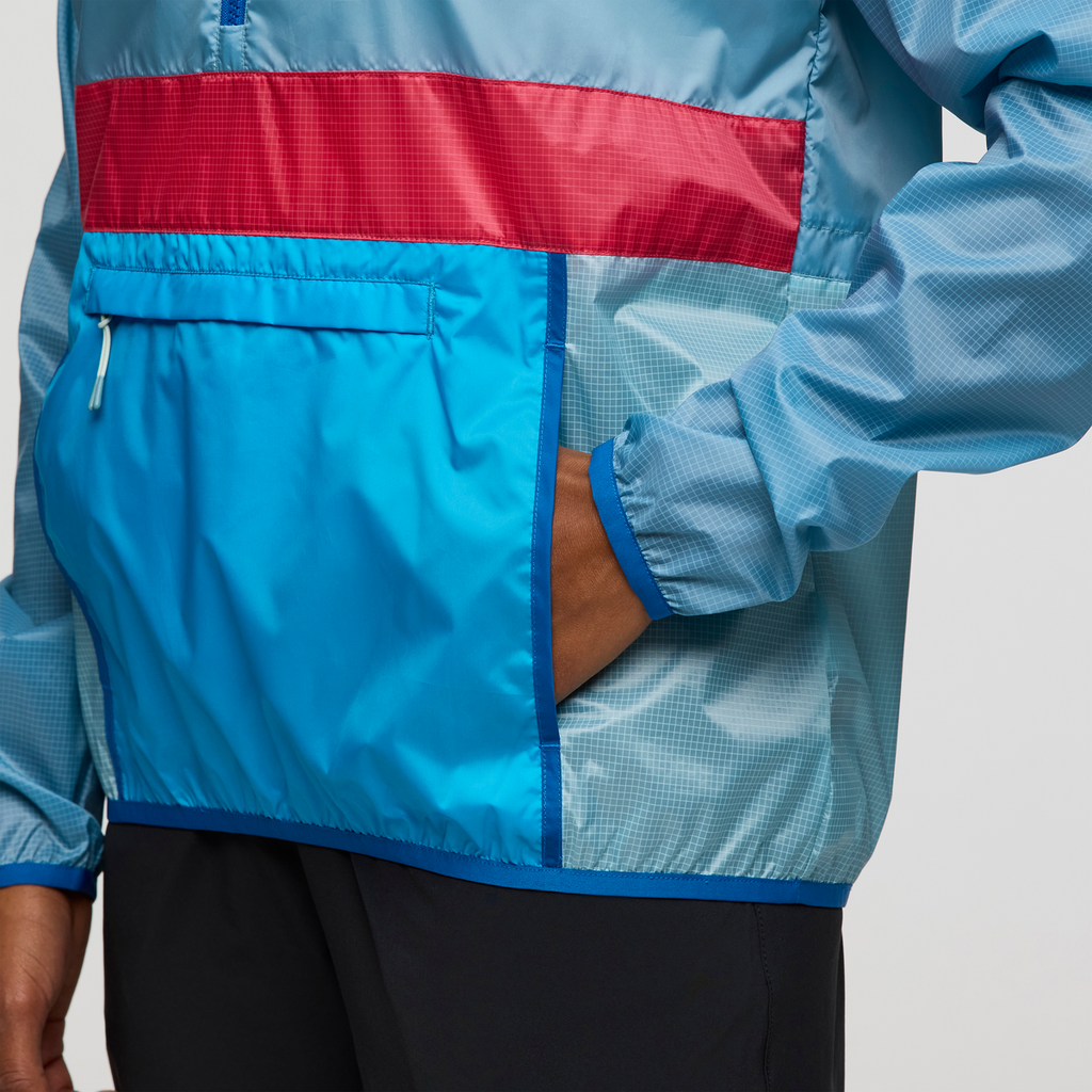 Teca Half-Zip Windbreaker - Women's, Bubble Bath, Model Jade