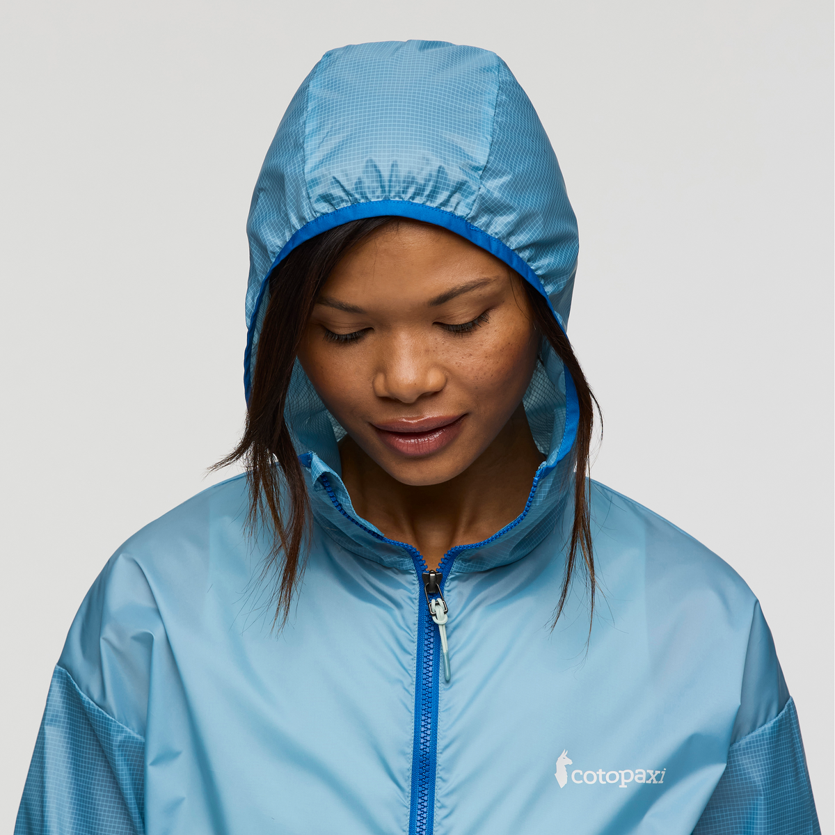 Teca Half-Zip Windbreaker - Women's, Bubble Bath, Model Jade