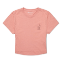 Tiny Llama Crop T-Shirt - Women's, Clay