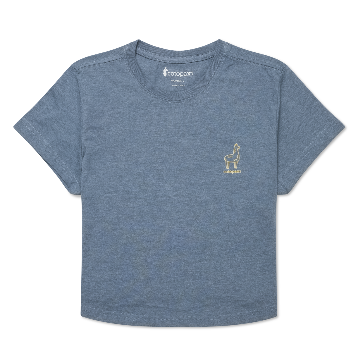 Tiny Llama Crop T-Shirt - Women's, Tempest