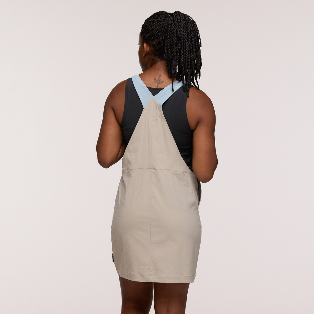 Tolima Overall Dress - Women's, Pebble, Model Nadine
