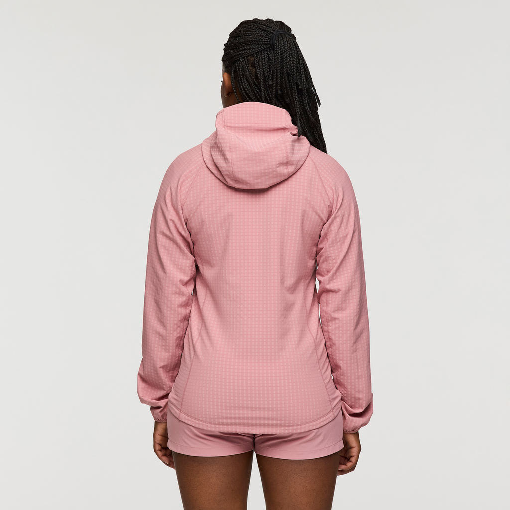 Yermo Hooded Jacket - Women's, Rose, Model Nadine