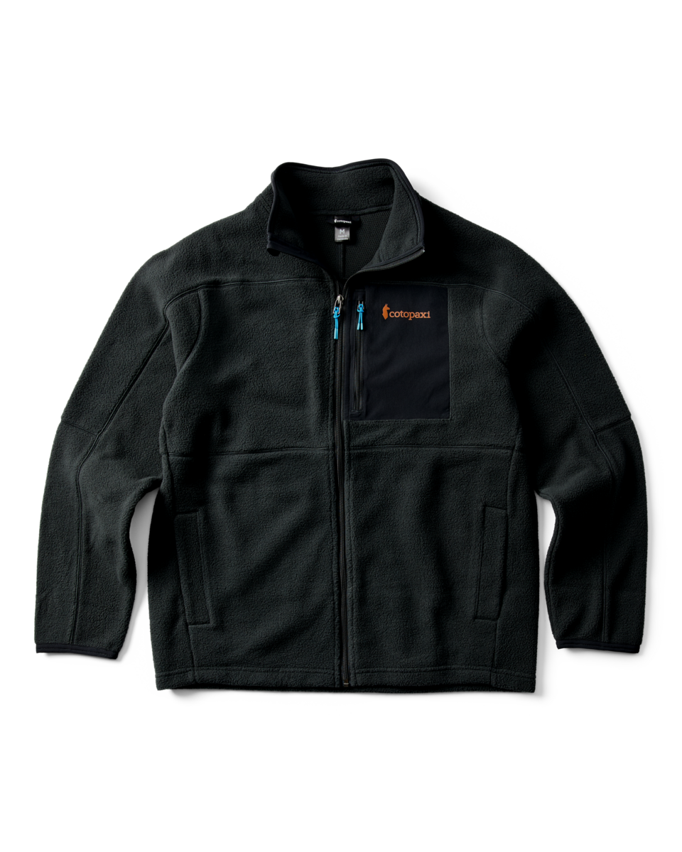 Abrazo Fleece Full-Zip Jacket - Men's Black