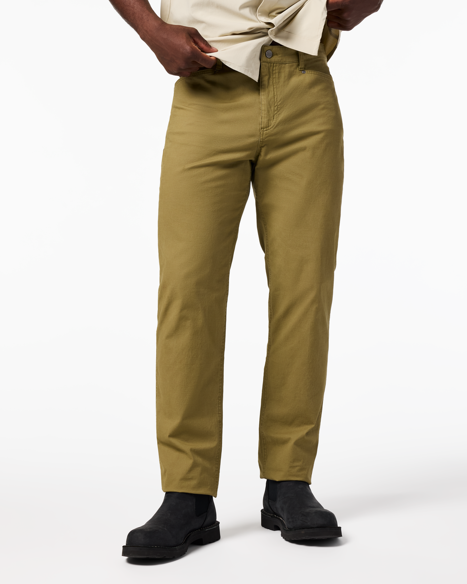 Ambato Everyday Pant - Men's, Moss, Model Kirk