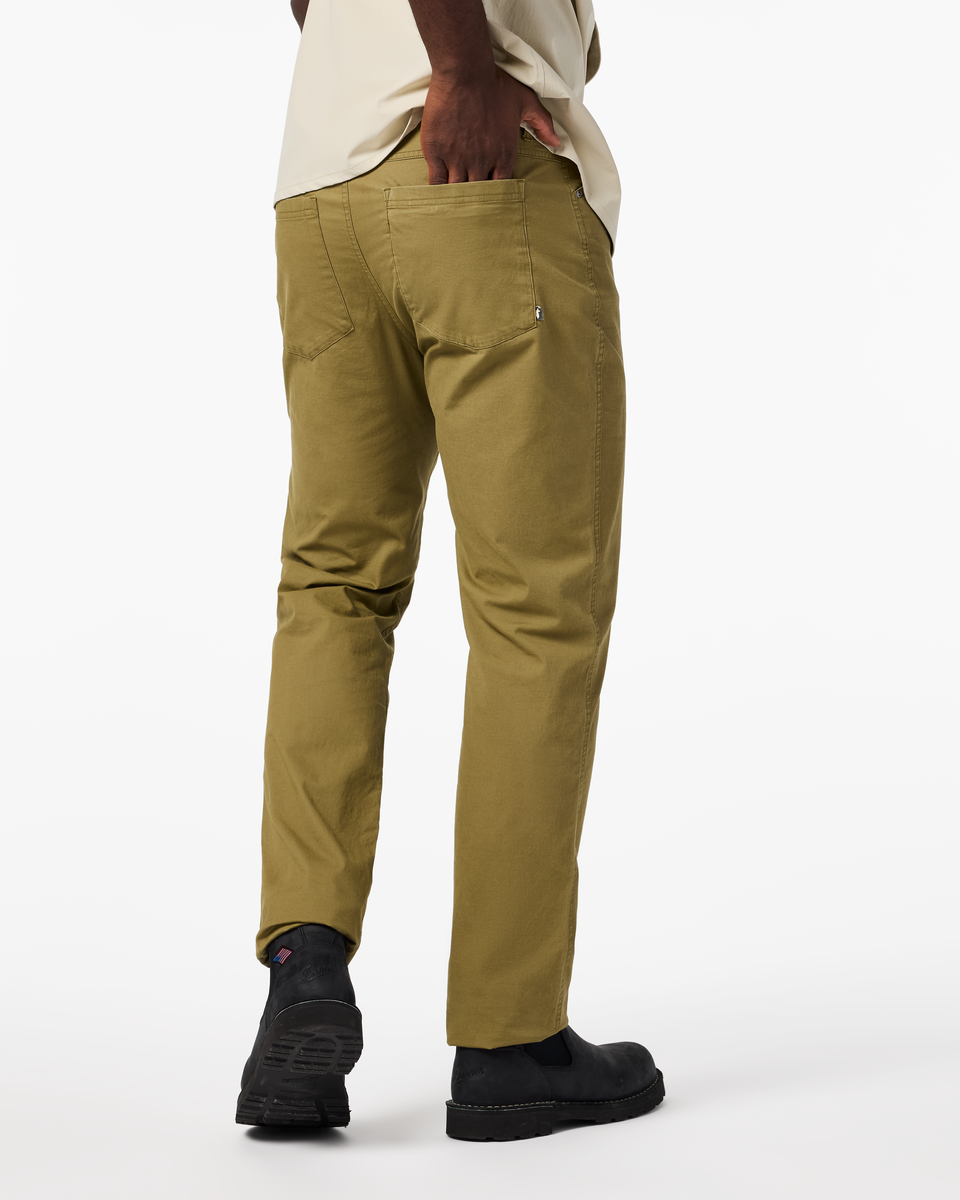 Ambato Everyday Pant - Men's, Moss, Model Kirk