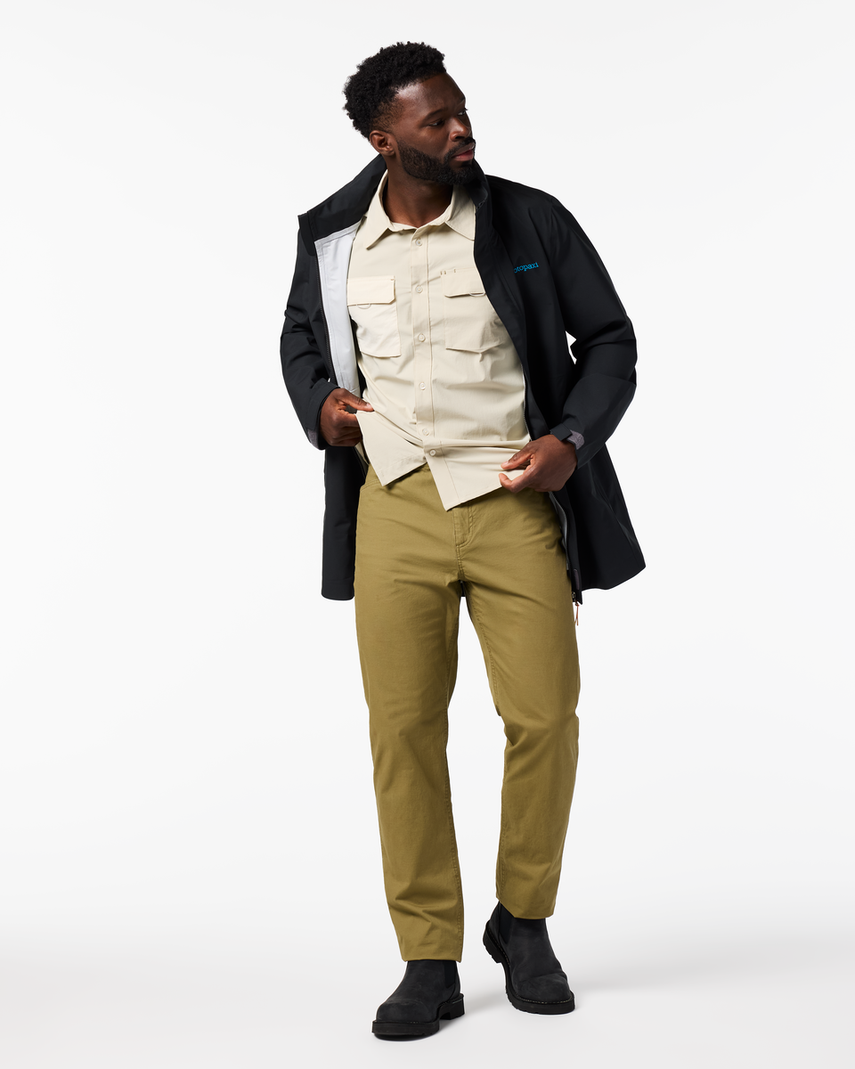 Ambato Everyday Pant - Men's, Moss, Model Kirk
