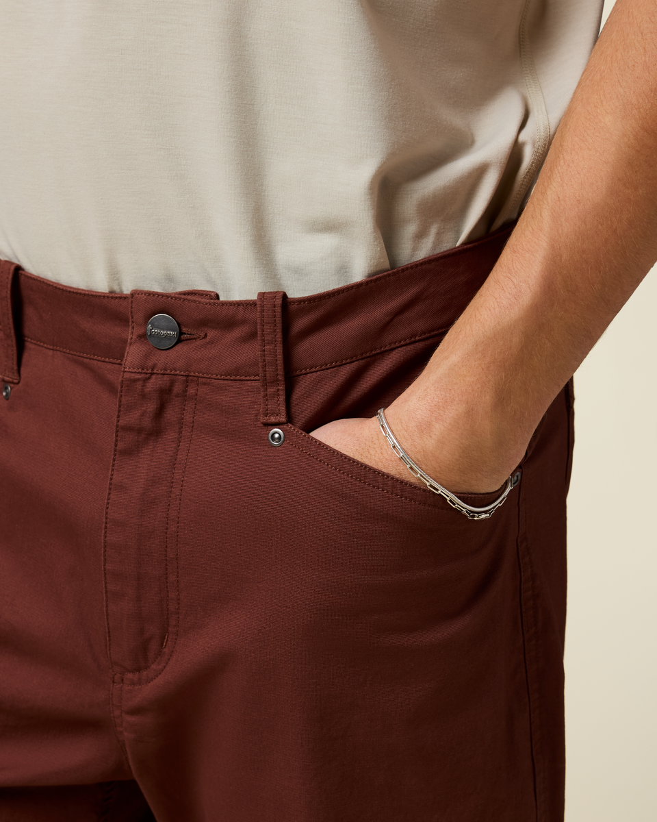 Ambato Everyday Pant - Men's, Sepia, Model Maximus