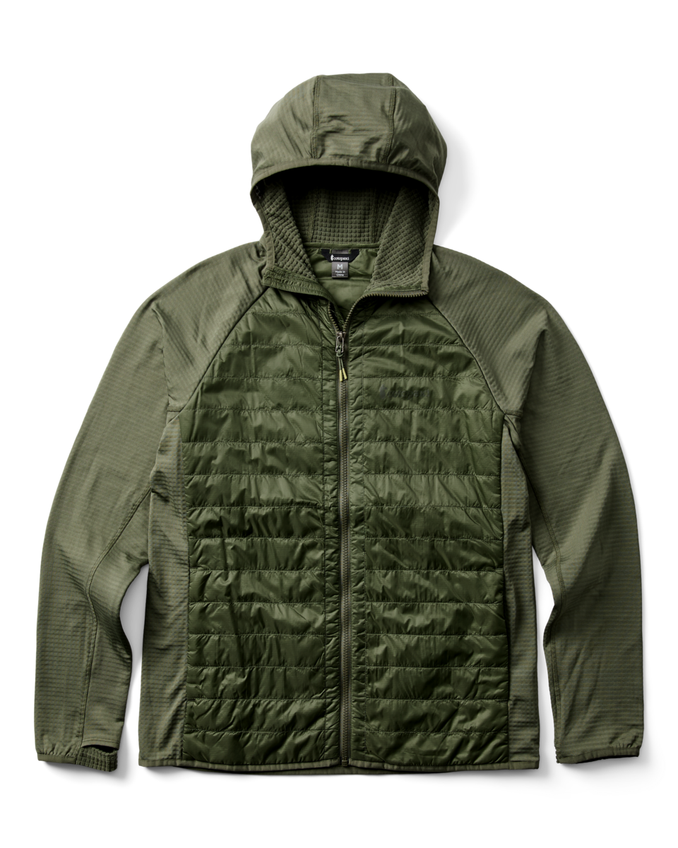 Capa Hybrid Insulated Hooded Jacket - Men's, Fatigue