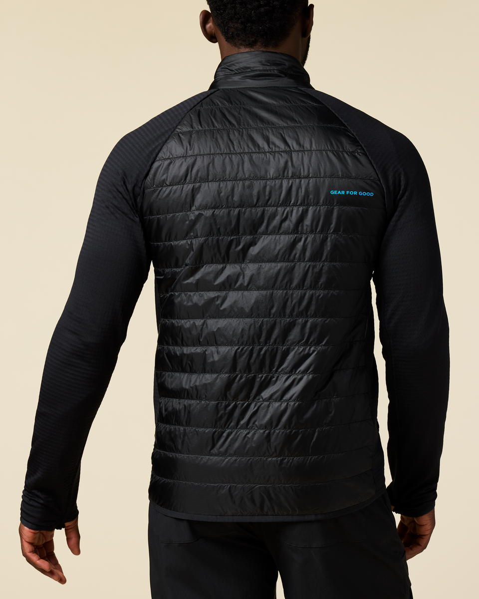 Capa Hybrid Insulated Jacket - Men's, Cotopaxi Black, Model Kirk