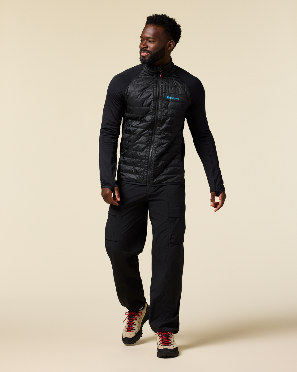 Capa Hybrid Insulated Jacket - Men's, Cotopaxi Black, Model Kirk