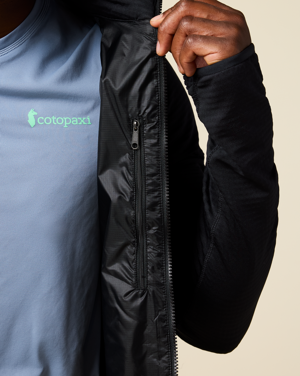 Capa Hybrid Insulated Jacket - Men's, Cotopaxi Black, Model Kirk