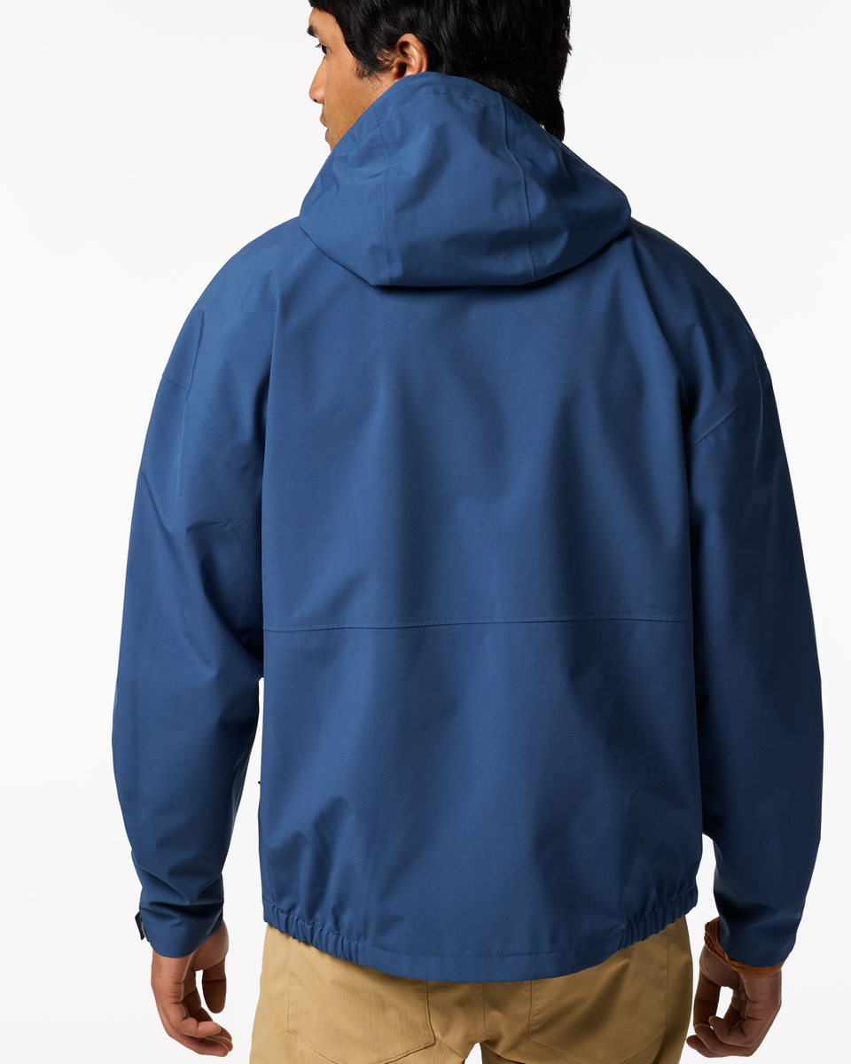 Cielo Rain Jacket - Men's, Deep Sea, Model Christian
