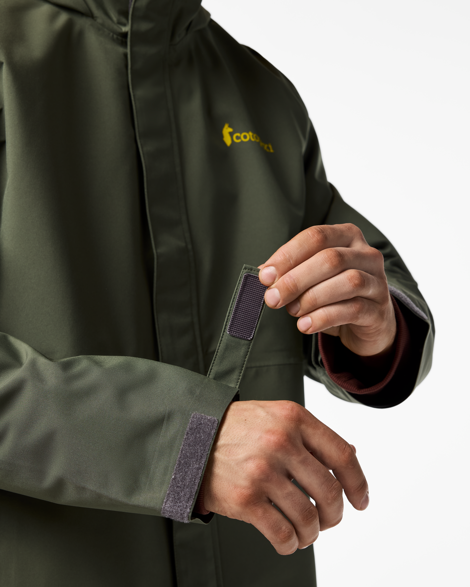 Cielo Rain Parka - Men's, Fatigue, Model Kellan