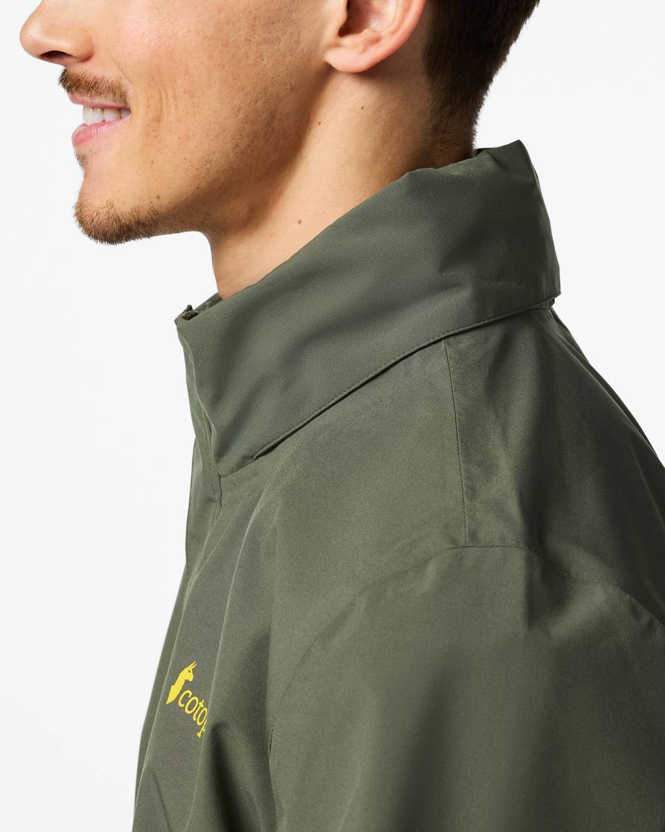 Cielo Rain Parka - Men's, Fatigue, Model Kellan