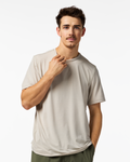 Empaca Crew T-Shirt - Men's, Mineral, Model Kellan