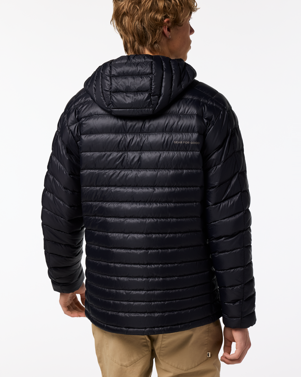 Fuego Down Hooded Jacket - Men's, Cotopaxi Black, Model Maximus